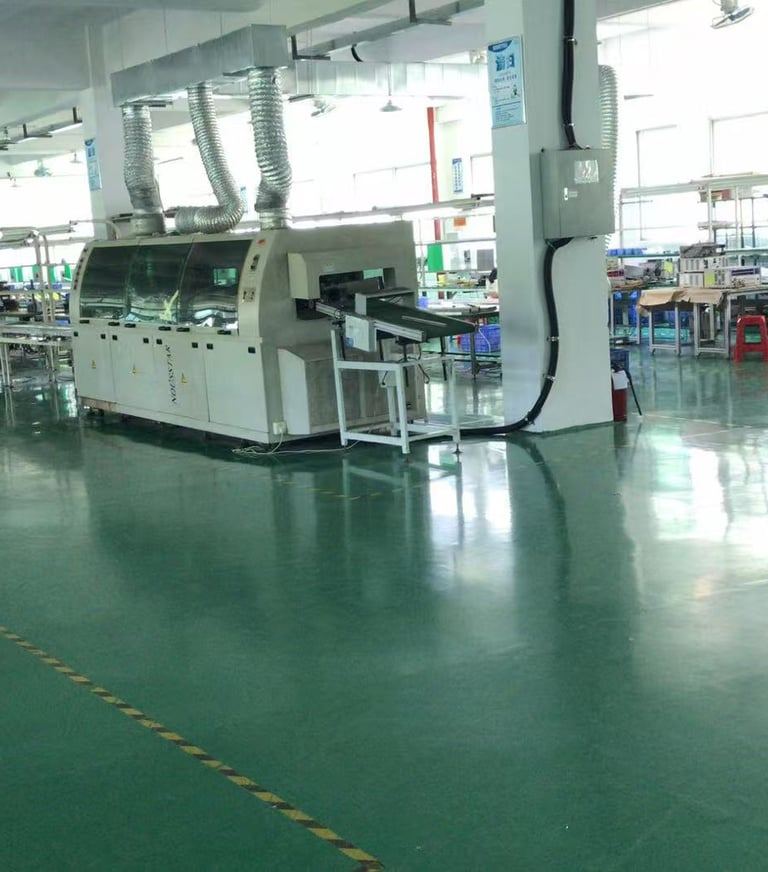 Electronics production samples