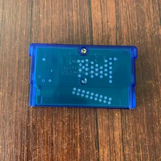 RetroForge source photo: GBA circuit board visible through transparent cartridge shell
